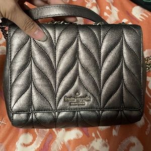 Kate spade metallic crossbody